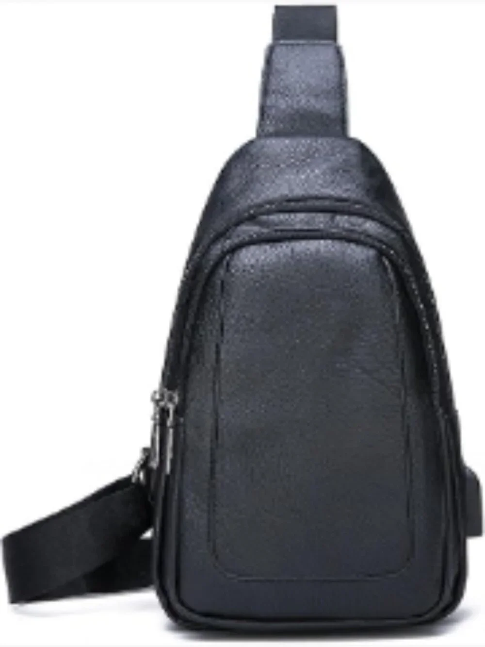 Men's Faux Leather Crossbody Shoulder Bag Satchel Daily Travel Casual